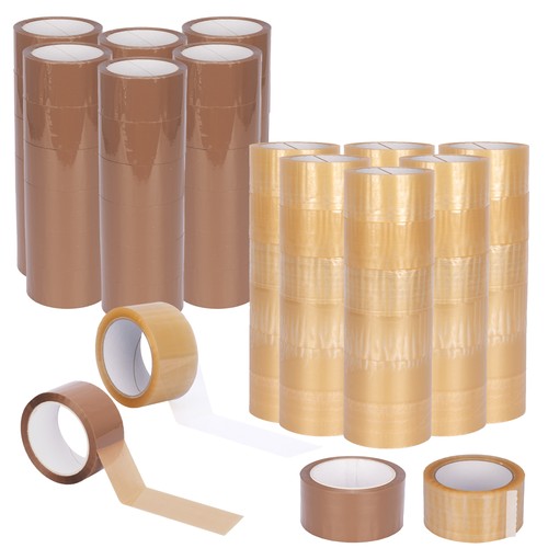 Klebeband transparent braun - transparent,