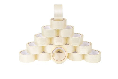 Klebeband transparent 66m - transparent,