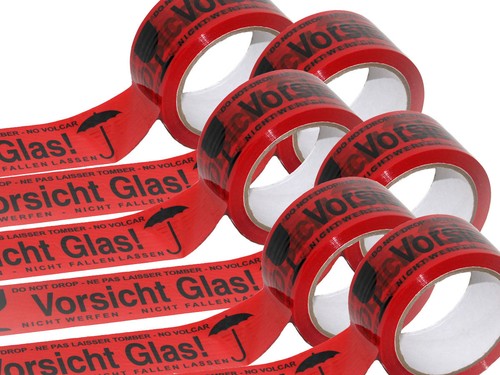 Rollen vorsicht glas - rollen,