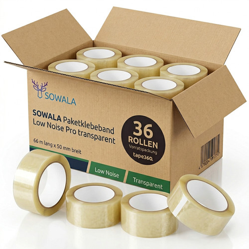 Tape360 paketband transparent - tape360,