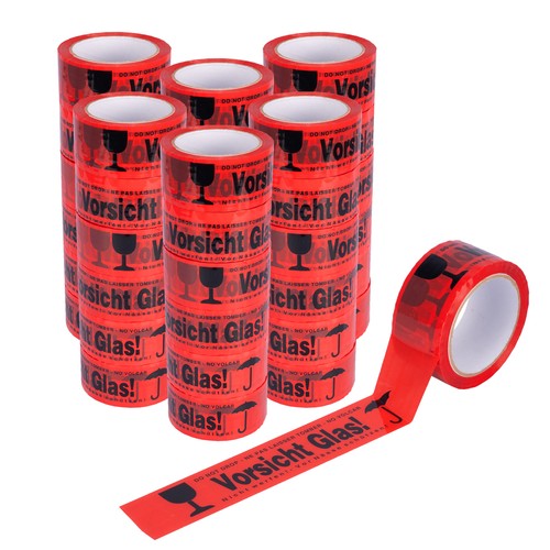 Rollen vorsicht glas - 36,
