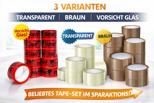 144 rollen klebeband - 6-144,