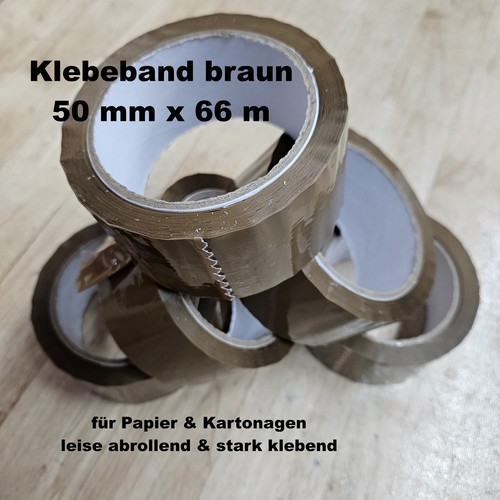 Klebeband braun einzelne - , rolle