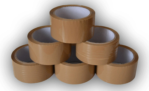 Rollen paket klebeband 66m - 36,